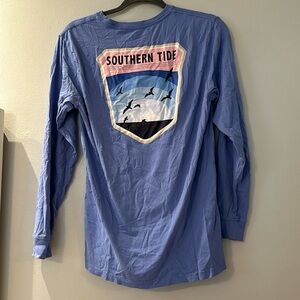 Women’s Southern Tide Long Sleeve Pocket Tee